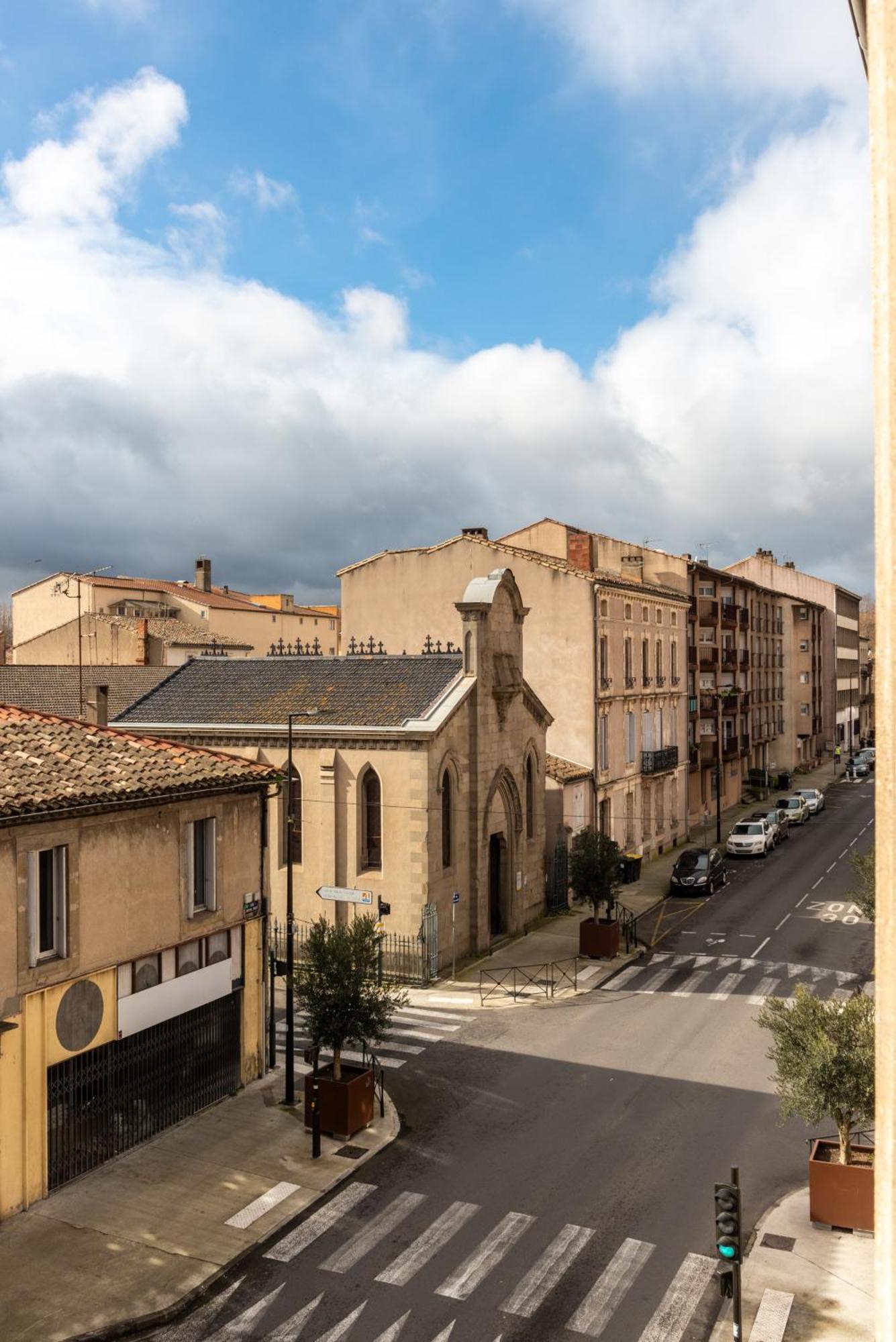 Le Marty - Wifi - Central - Climatison - Parking Gratuit Carcassonne Exteriör bild